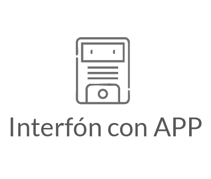 icono interfon con app